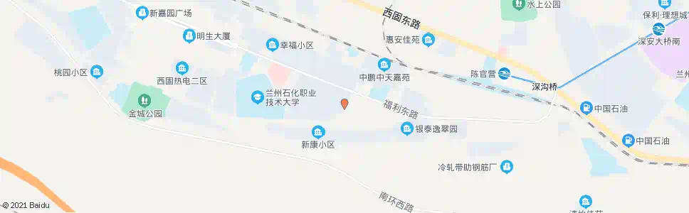 兰州蓝馨花园二区东门_公交站地图_兰州公交_妙搜公交查询2025