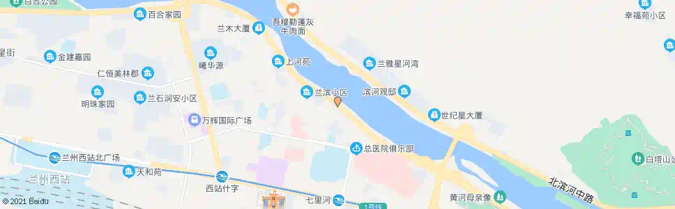兰州七里河北街路口_公交站地图_兰州公交_妙搜公交查询2025