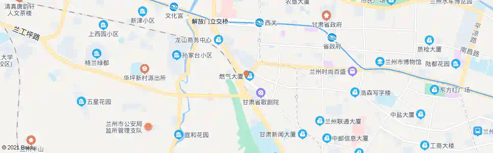 兰州安定门_公交站地图_兰州公交_妙搜公交查询2025