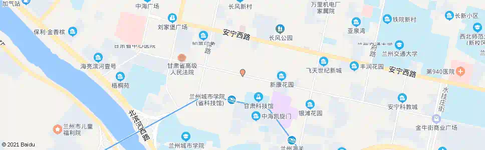 兰州世纪大道南口_公交站地图_兰州公交_妙搜公交查询2025