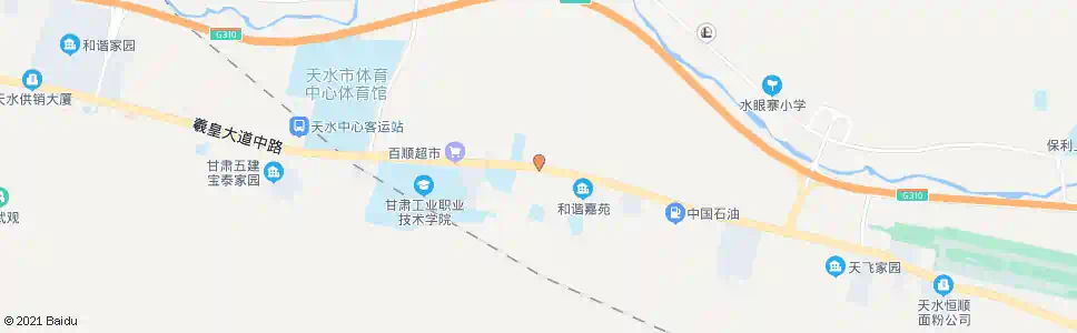 天水东十里铺_公交站地图_天水公交_妙搜公交查询2025