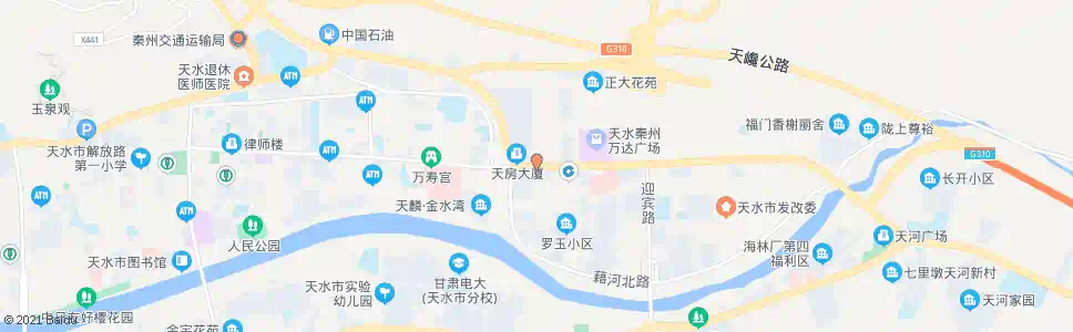 天水安居小区_公交站地图_天水公交_妙搜公交查询2025