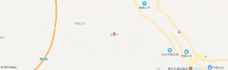 天水盐池村_公交站地图_天水公交_妙搜公交查询2025