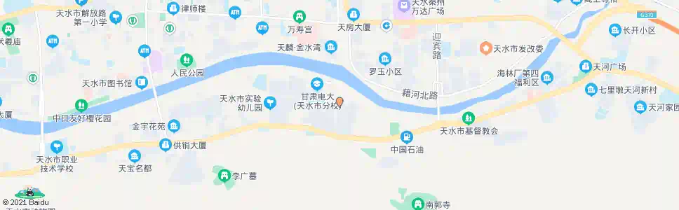 天水材改家属院_公交站地图_天水公交_妙搜公交查询2025