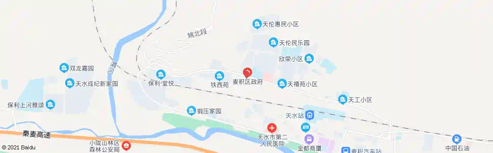 天水区政府_公交站地图_天水公交_妙搜公交查询2025