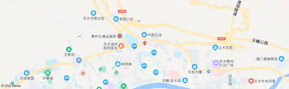 天水天嘉教练场_公交站地图_天水公交_妙搜公交查询2025