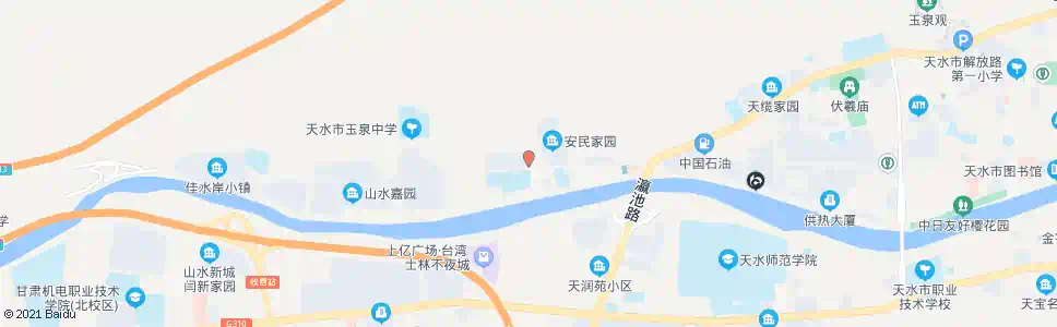 天水精表厂_公交站地图_天水公交_妙搜公交查询2025