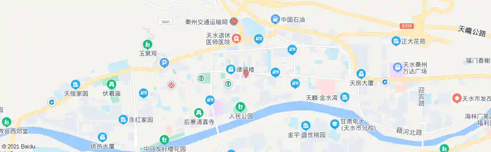 天水百货大楼_公交站地图_天水公交_妙搜公交查询2025
