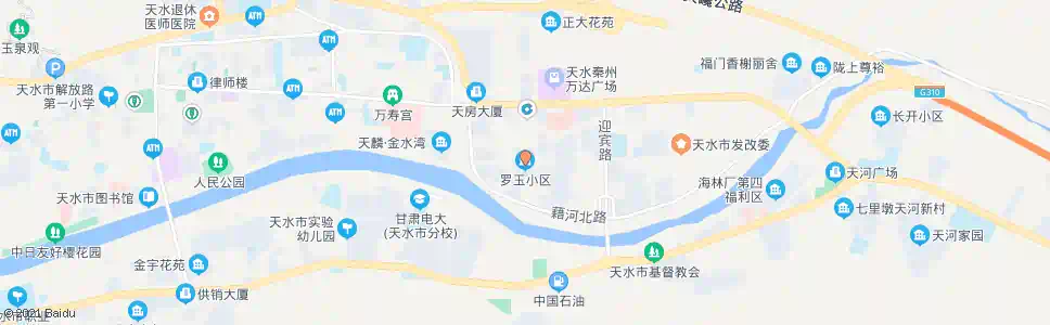 天水罗玉小区_公交站地图_天水公交_妙搜公交查询2025