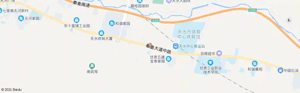 天水高家湾_公交站地图_天水公交_妙搜公交查询2025