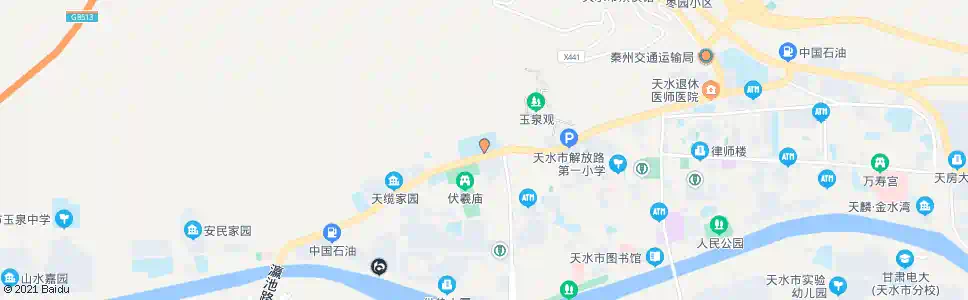 天水市三中_公交站地图_天水公交_妙搜公交查询2025