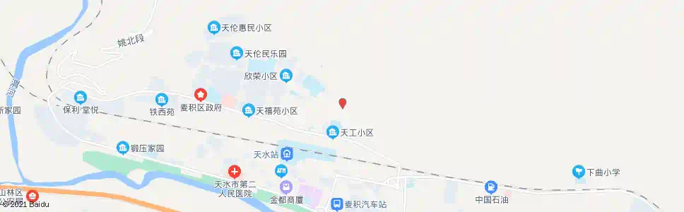 天水何家村_公交站地图_天水公交_妙搜公交查询2025