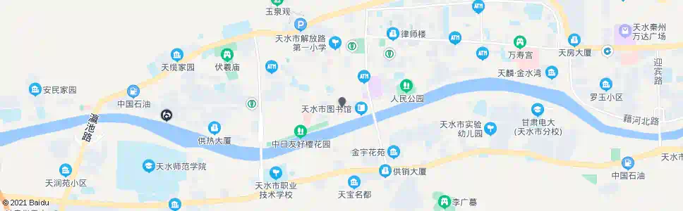 天水中医院_公交站地图_天水公交_妙搜公交查询2025