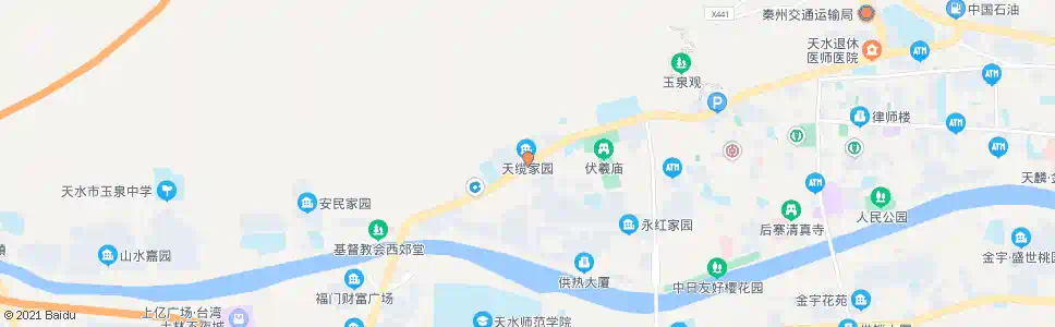 天水坚家河_公交站地图_天水公交_妙搜公交查询2025