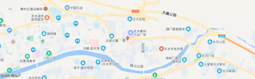 天水岷山厂_公交站地图_天水公交_妙搜公交查询2025