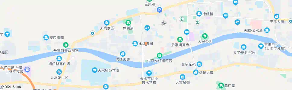 天水天光厂_公交站地图_天水公交_妙搜公交查询2025