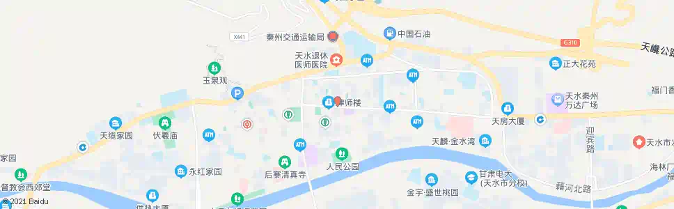 天水狗娃山_公交站地图_天水公交_妙搜公交查询2025