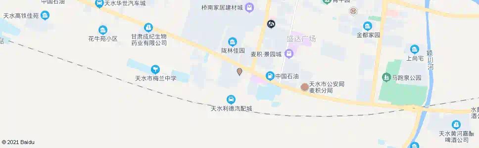 天水百货站家属区_公交站地图_天水公交_妙搜公交查询2025