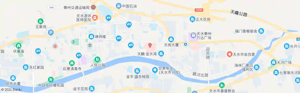 天水市一医院_公交站地图_天水公交_妙搜公交查询2025