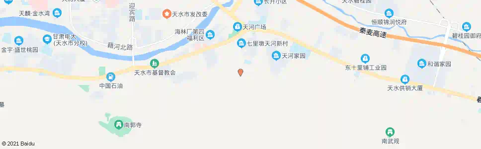 天水七里墩_公交站地图_天水公交_妙搜公交查询2025