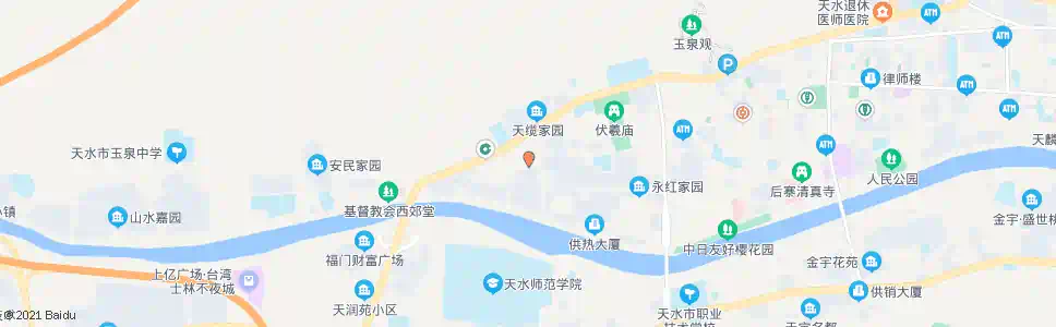 天水花鸟市场(藉河北路)_公交站地图_天水公交_妙搜公交查询2025