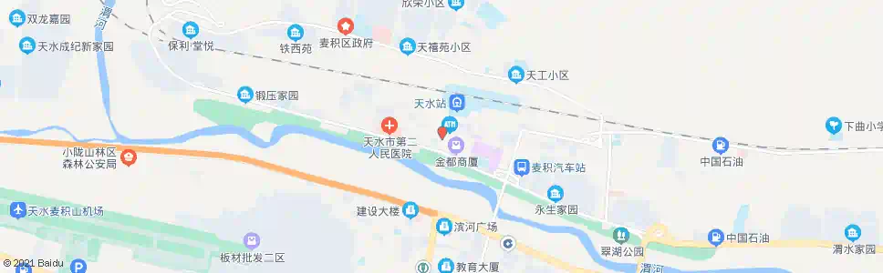 天水工行_公交站地图_天水公交_妙搜公交查询2025