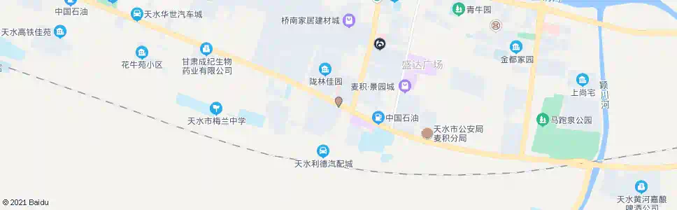天水分路口_公交站地图_天水公交_妙搜公交查询2025