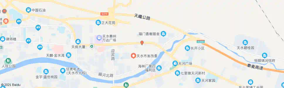 天水市委党校_公交站地图_天水公交_妙搜公交查询2025