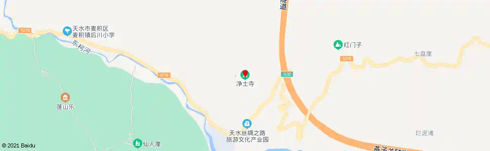 天水净土寺_公交站地图_天水公交_妙搜公交查询2025