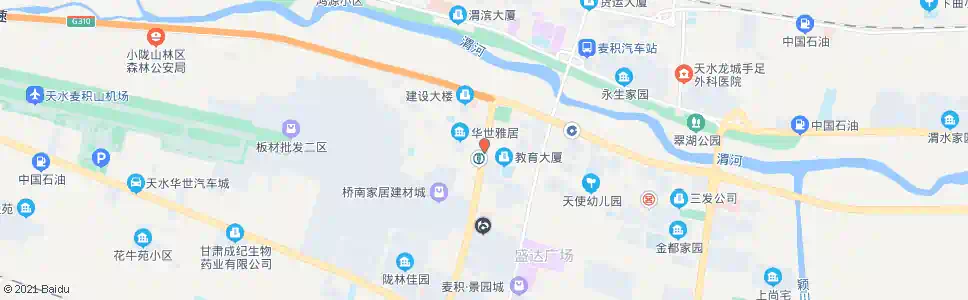 天水法院路口_公交站地图_天水公交_妙搜公交查询2025