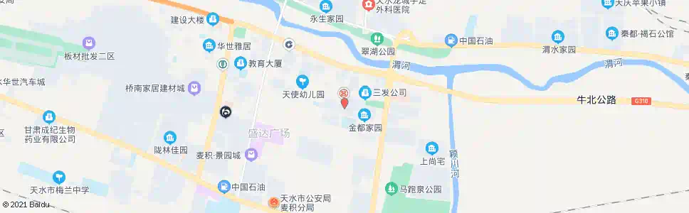 天水铁路小区_公交站地图_天水公交_妙搜公交查询2025