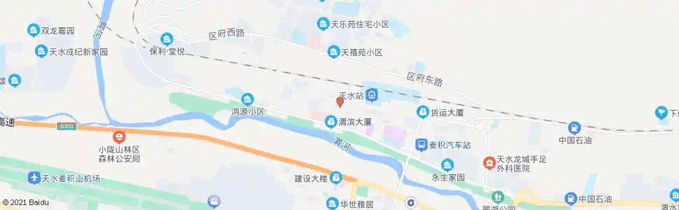 天水一马路_公交站地图_天水公交_妙搜公交查询2025
