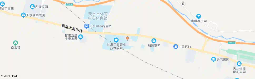 天水二0七厂_公交站地图_天水公交_妙搜公交查询2025