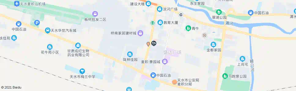 天水盐业站_公交站地图_天水公交_妙搜公交查询2025
