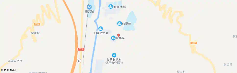 天水庆华厂_公交站地图_天水公交_妙搜公交查询2025
