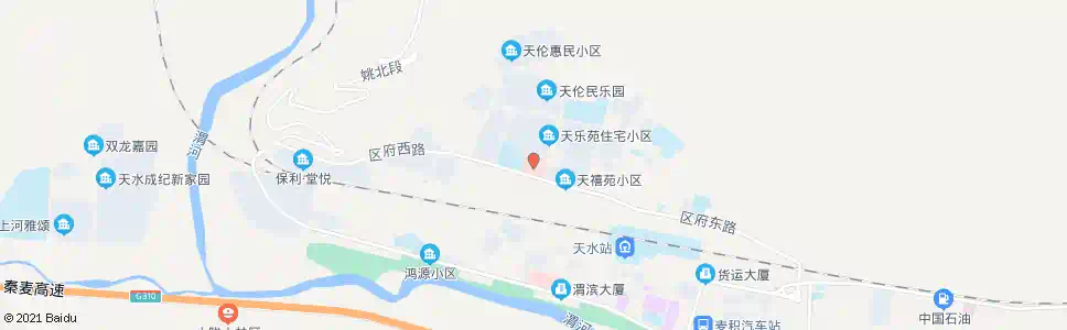 天水第四医院_公交站地图_天水公交_妙搜公交查询2025