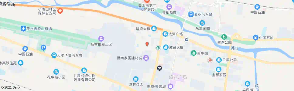 天水三星超市_公交站地图_天水公交_妙搜公交查询2025
