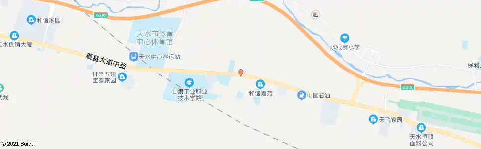 天水二十里铺_公交站地图_天水公交_妙搜公交查询2025