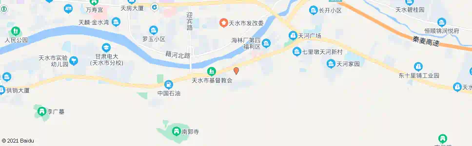 天水海林厂_公交站地图_天水公交_妙搜公交查询2025