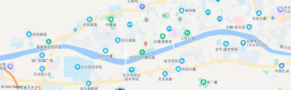 天水407医院_公交站地图_天水公交_妙搜公交查询2025