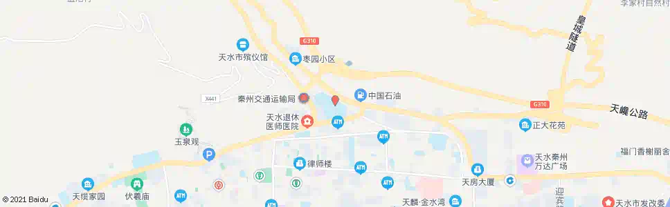 天水铁一中_公交站地图_天水公交_妙搜公交查询2025