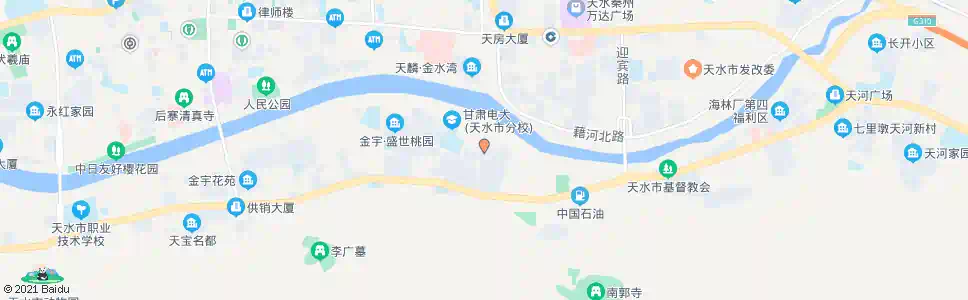 天水材改厂_公交站地图_天水公交_妙搜公交查询2025
