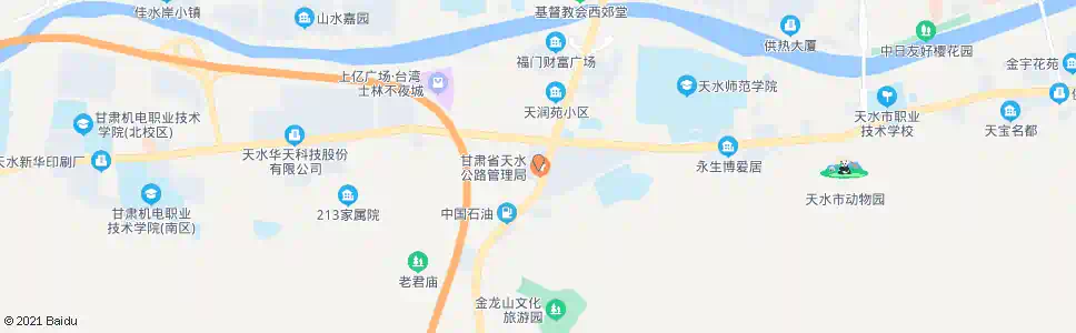 天水公路段_公交站地图_天水公交_妙搜公交查询2025