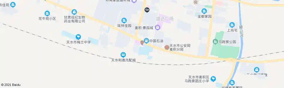 天水桥南商场_公交站地图_天水公交_妙搜公交查询2025