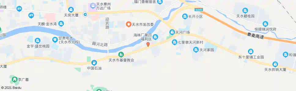 天水长控医院_公交站地图_天水公交_妙搜公交查询2025