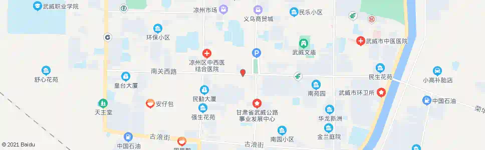 武威天马市场_公交站地图_武威公交_妙搜公交查询2025