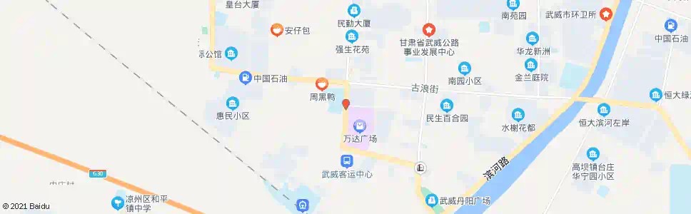 武威十五中_公交站地图_武威公交_妙搜公交查询2025