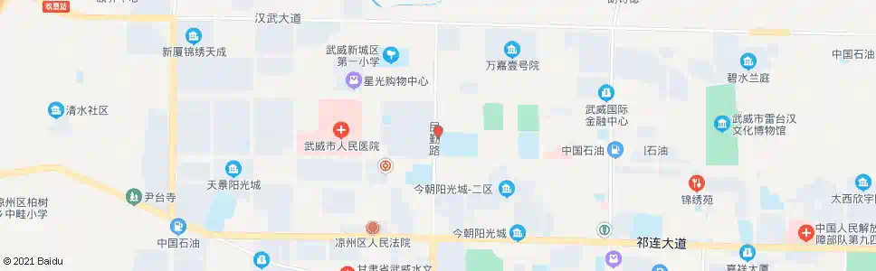 武威体育馆_公交站地图_武威公交_妙搜公交查询2025
