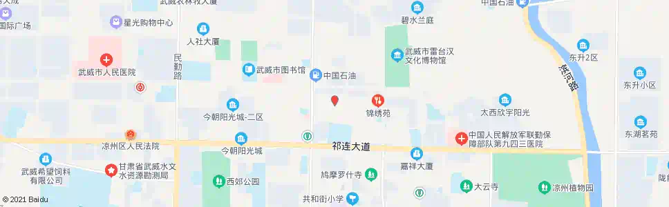武威蔡庄_公交站地图_武威公交_妙搜公交查询2025