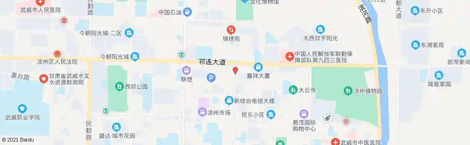 武威土城巷_公交站地图_武威公交_妙搜公交查询2025